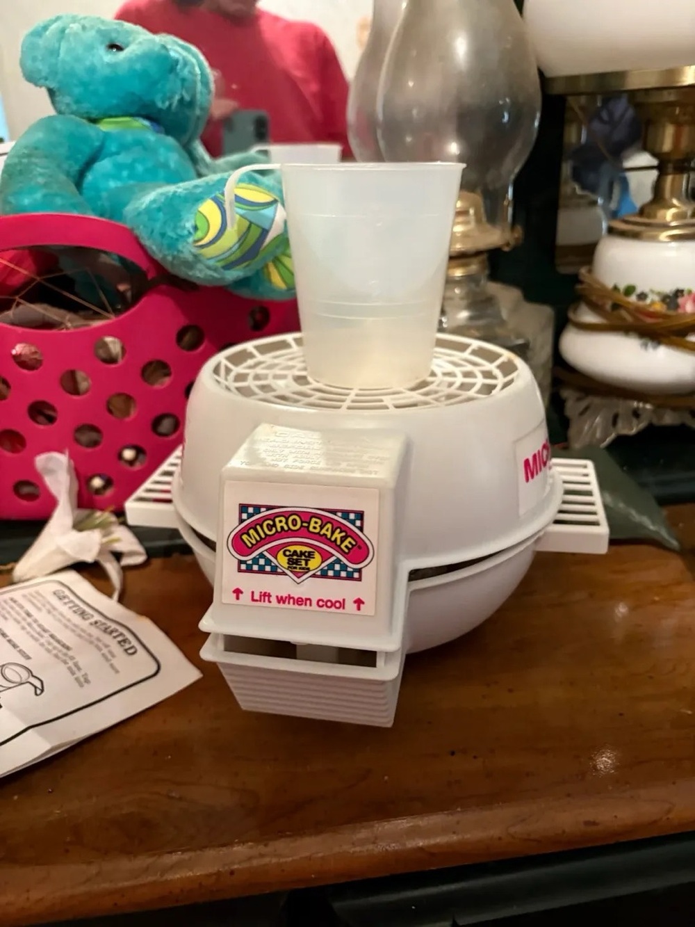 Vintage 1994 JusToys Micro-Bake Cake Set #15040